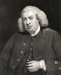 サミュエルジョンソン博士の肖像（1709-84） 作： Joshua Reynolds
